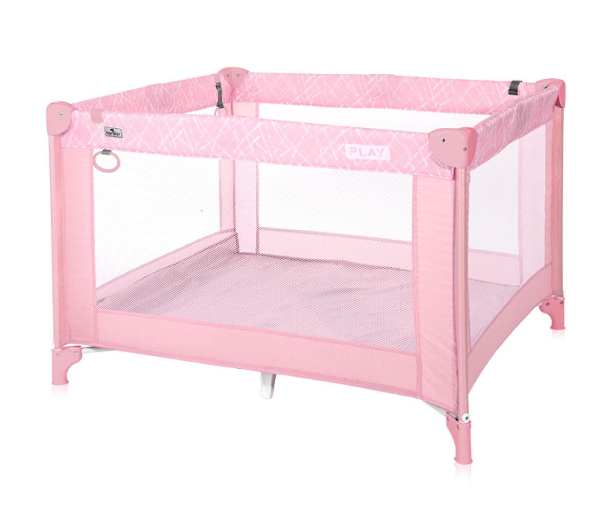 Lorelli Кошара за спане и игра Play pink blossom
