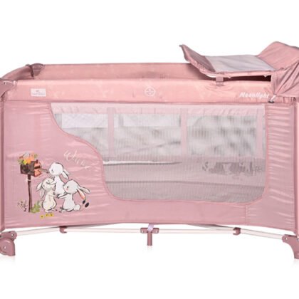 Lorelli Кошара за спане и игра Moonlight 2 нива Beige Rose Rabbits