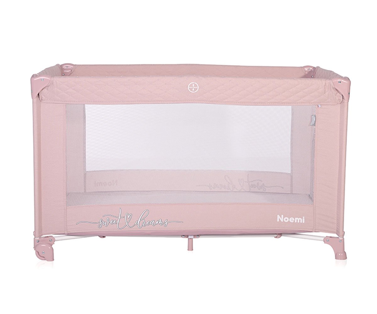 Lorelli Кошара за спане и игра Noemi 1 ниво Mellow Rose Star