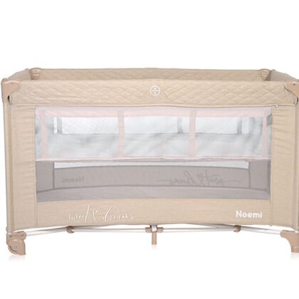 Lorelli Кошара за спане и игра Noemi 2 нива Fog Beige Star