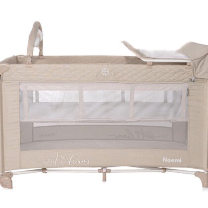 Lorelli Кошара за спане и игра Noemi 2 нива Plus Fog Beige Star