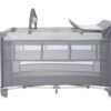 Lorelli Кошара за спане и игра 2 нива Torino Plus, Grey Striped Elements