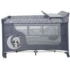 Lorelli Кошара за спане и игра Moonlight 2 нива Cool Grey Pandas