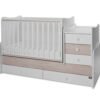 Lorelli Beds Легло Maxi Plus 70/160 бяло/светъл дъб-3box