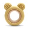 Lorelli Toys Силиконова гризалка с бук Мече  yellow