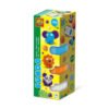 SES - FunDo dough - Пластилин диви животни, 3x90гр-1x40гр