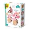 SES - Дървена играчка за дърпане, Еднорог