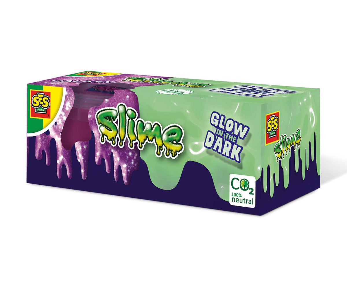 SES -Slime - Светещо желе в тъмното 2x120gr
