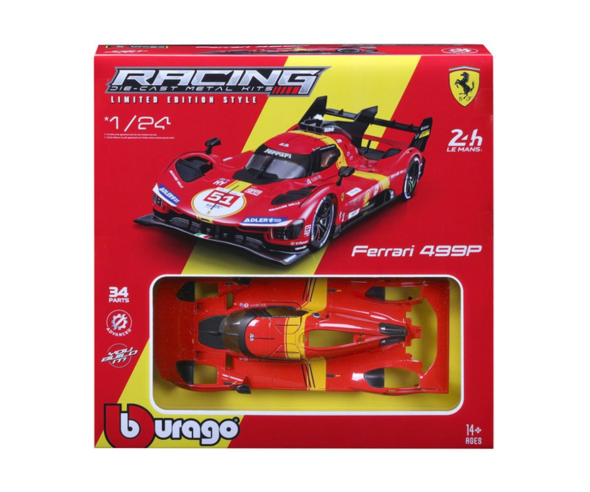 Bburago Ferrari - модел на кола 1:24 - 499P LMH