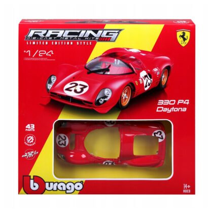 Bburago Ferrari - модел на кола 1:24 - 330 P4 Daytona (1967)