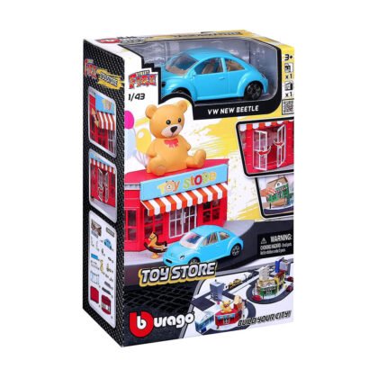 Bburago Street Fire City - Магазин за играчки 1/43