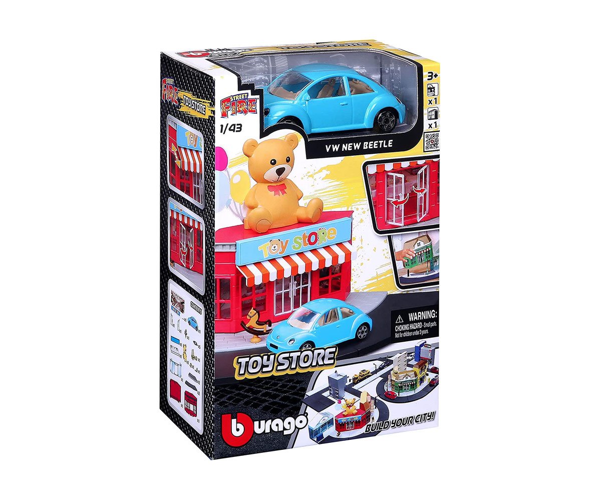 Bburago Street Fire City - Магазин за играчки 1/43