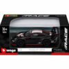 Bburago - модел на кола 1:43 - Porsche 911 GT3R черен цвят