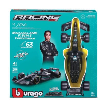 Bburago - модел на кола 1:24 - Mercedes AMG W14E номер 63