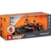 Bburago - модел на кола 1:24 - McLaren Team MCL38 с фигура на шофьор (#4)JP