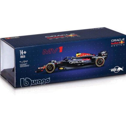 Bburago - модел на кола 1:24 - F1 Oracle Red Bull RB20 с каска (#1)