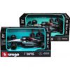 Bburago - модел на кола 1:43 - F1 Mercedes-AMG Petronas W15 2024