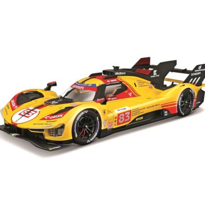Bburago Ferrari - модел на кола 1:18 - 499P Yellow Deluxe