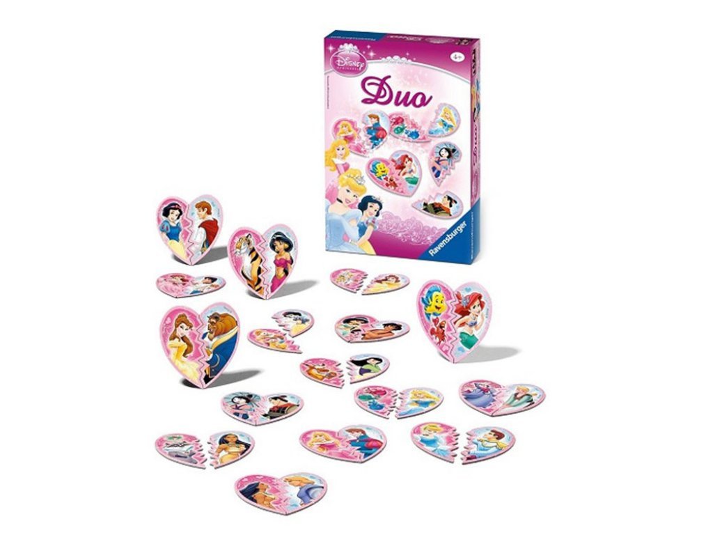 Ravensburger - Пъзел Дуо Дисни Принцеси
