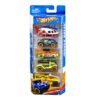 Hot Wheels - Метални колички базов модел, 5 бр., асортимент