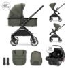 Д.КОЛИЧКА REYA 3in1 GREEN с реверсивна дръжка