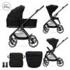 Д.КОЛИЧКА VENICE BLACK 2в1 до 22 кг с кош за новор