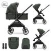 Д.КОЛИЧКА REYA 2in1 GREEN до 22 кг кош за новороде