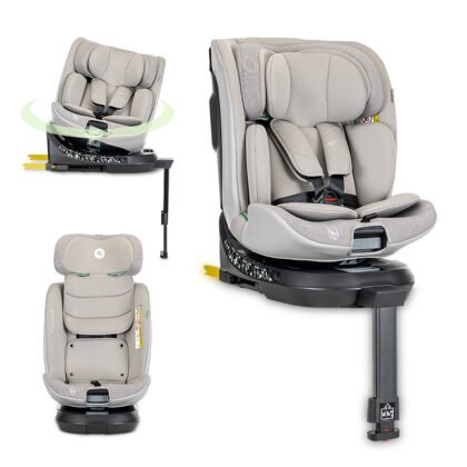 АВТОСТОЛ SOLARIS GREY i-Size ISOFIX 40-150 CM SUPP
