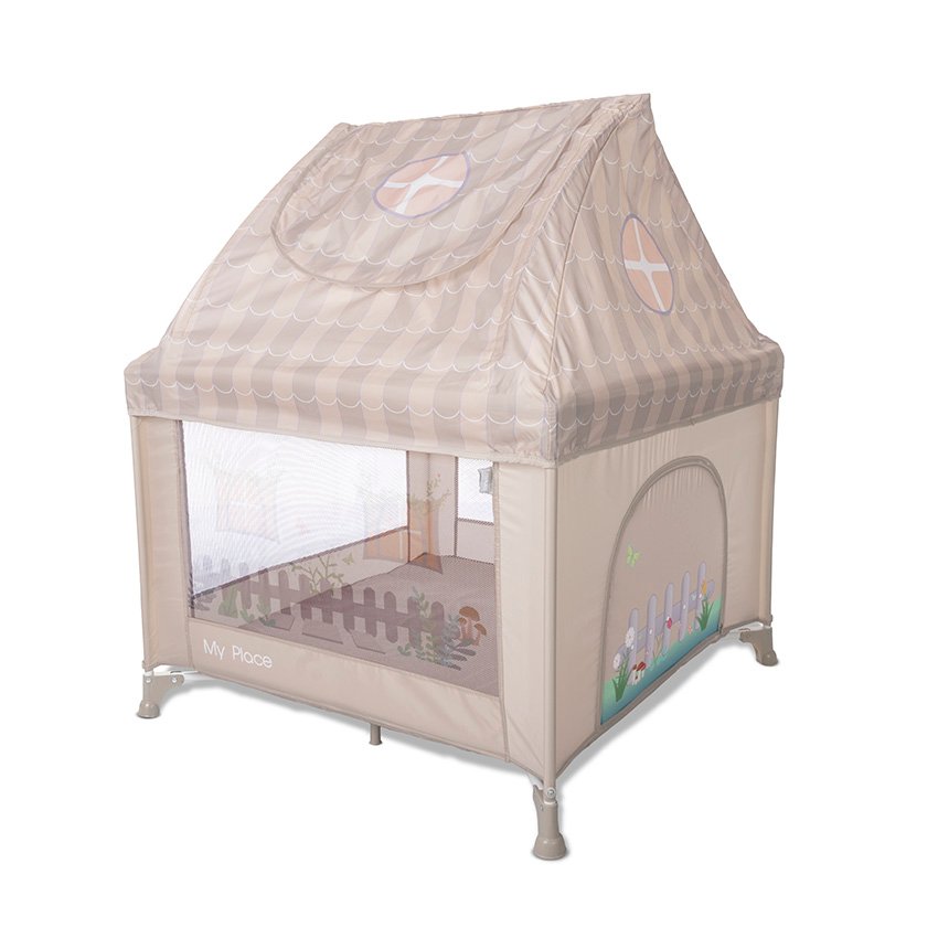 КОШАРА ЗА ИГРА MY PLACE С ПОКРИВ BEIGE