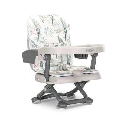 СТОЛ ЗА ХРАНЕНЕ EGO PLUS 2в1 GREY PARROTS ЕКО КОЖА
