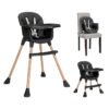 СТОЛ ЗА ХРАНЕНЕ 3 В 1 VANILLA BLACK