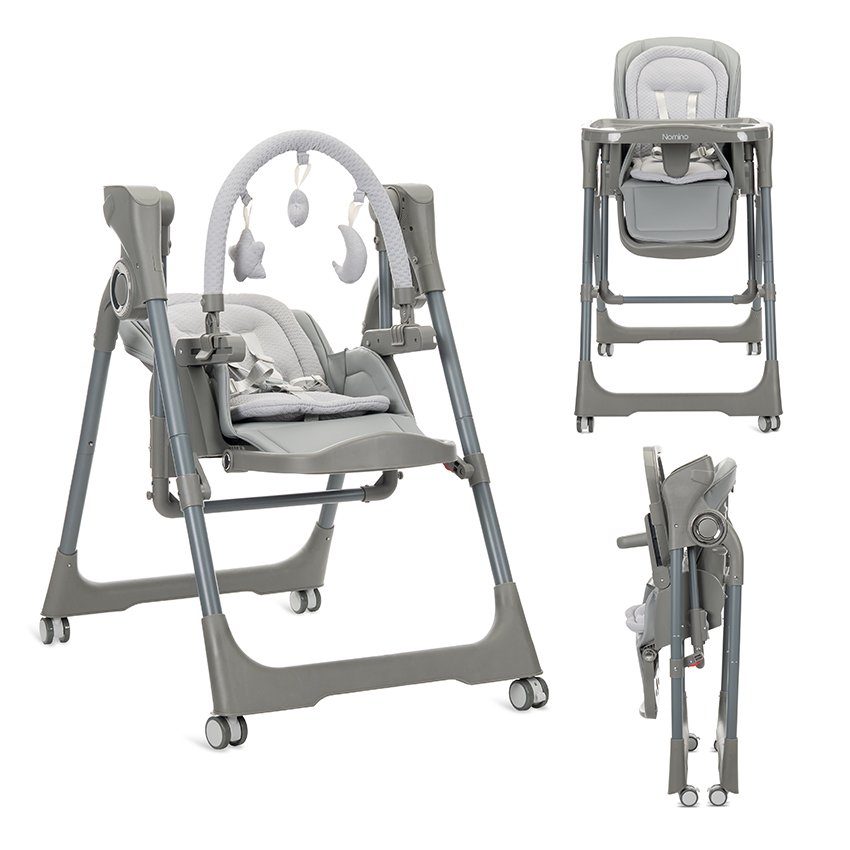 ЕЛ. ЛЮЛКА - СТОЛ ЗА ХРАНЕНЕ NOMINO GREY