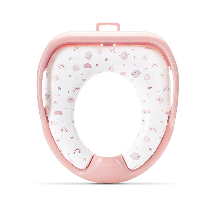 МЕКА ТОАЛЕТНА СЕДАЛКА PLANETS PINK
