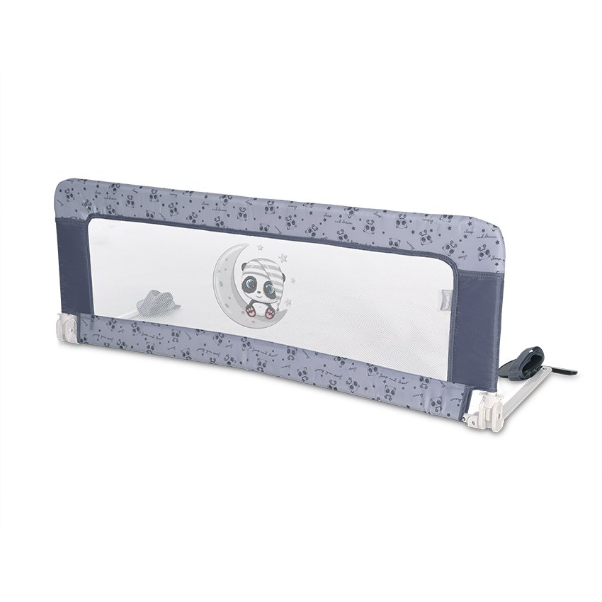 ПРЕГРАДА ЗА ЛЕГЛО SAFETY NIGHT 127cm GREY PANDAS o