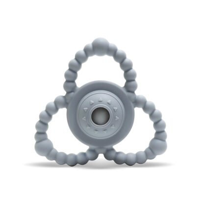 СИЛИКОНОВА ГРИЗАЛКА-ДРЪНКАЛКА NATURAL GREY