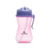 СПОРТНА БУТИЛКА С ДРЪЖКA PURPLE/PINK и сламка