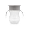 ЧАША НЕРАЗЛИВАЩА 360 ГРАДУСА СИВА 270ml с дръжки