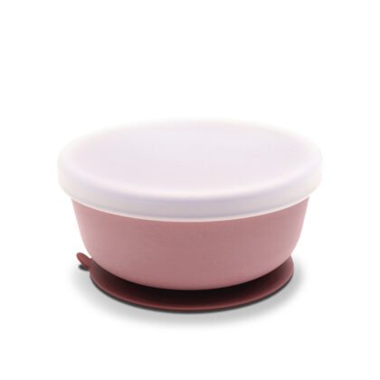 СИЛИКОНОВА ВАКУУМ КУПА С КАПАК NATURAL DEEP PINK