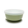 СИЛИКОНОВА ВАКУУМ КУПА С КАПАК NATURAL FRESH GREEN
