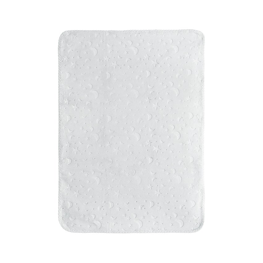 TWINKLE ОДЕЯЛО С РЕЛЕФ СИВО 80x110cm