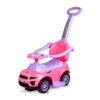 КОЛА ЗА ЯЗДЕНЕ OFF ROAD+ДРЪЖКА РОЗОВА