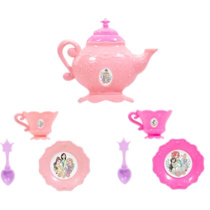 Jakks Pacific - Дисни принцеси - Малък сет за чай, 8 части