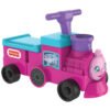 Jakks Pacific - Фишър Прайс - кола за каране и бутане - Влакче, розово
