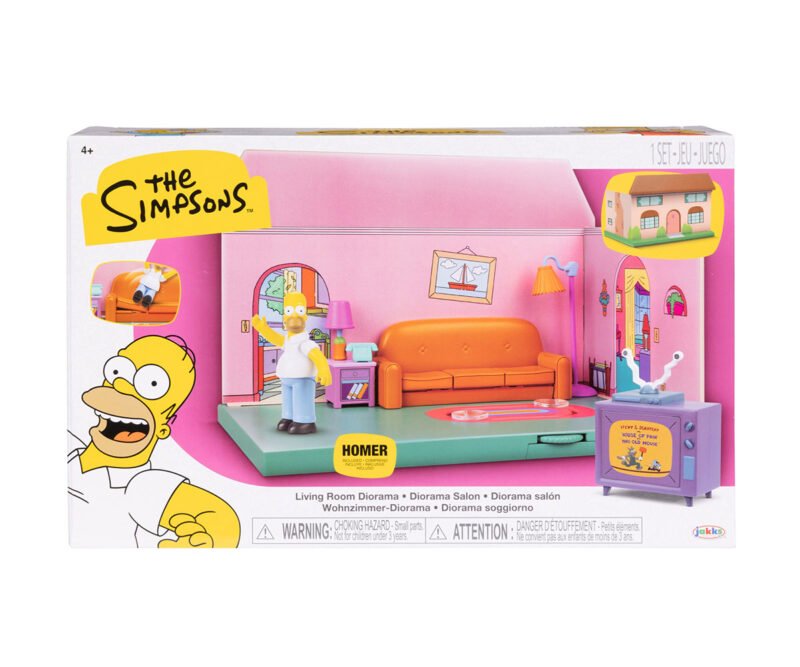 Jakks Pacific – Семейство Симпсън – Игрален комплект Къща