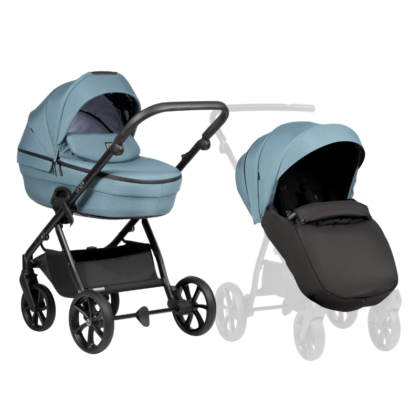 Tutis UNO 6+ бебешка количка 2в1 143 Menta