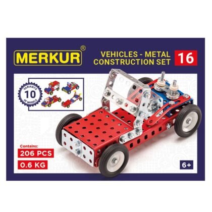 Метален конструктор, Бъги, 10 в 1, 205 части