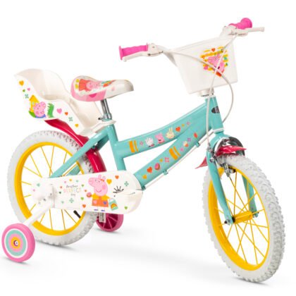 Toimsa детски велосипед 16" Peppa Pig зелено 1698