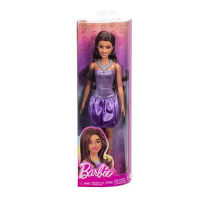 Barbie - кукла луксозна мода, брюнетка в лилаво