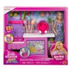 Barbie – комплект будка за захарен памук