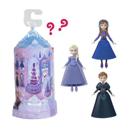 Disney Princess – Замръзналото кралство кула от замък с изненади с малка кукла